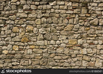 texture of the old stone wall