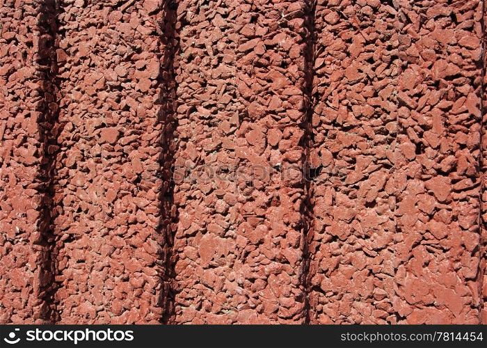 texture of the red stucco, background
