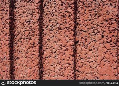 texture of the red stucco, background