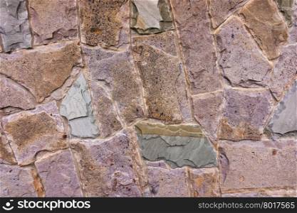 texture of the stone wall