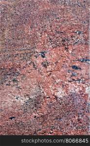 Texture of the treated brown and black granite