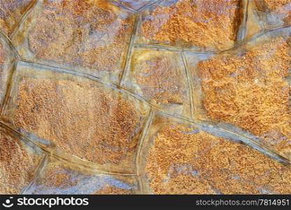 texture of wall from a natural stone