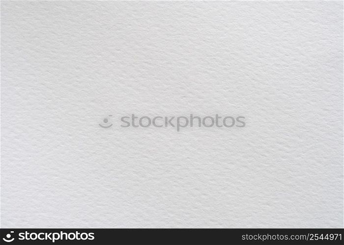 Texture of white paper for writing and paining background with copy space.