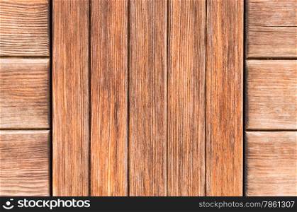 Texture of wood, wood panel with cross - laths