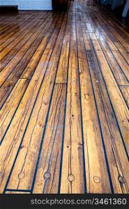 Texture of wooden floor photo