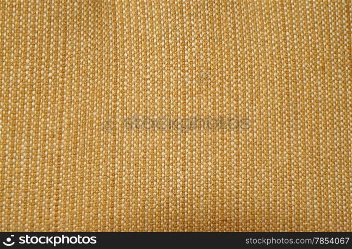 Texture of yellow fabric upholstery