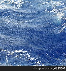 Texture sea water waves