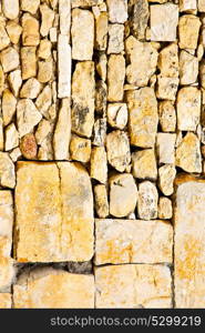 texture wall in africa morocco the old brick construction concrete