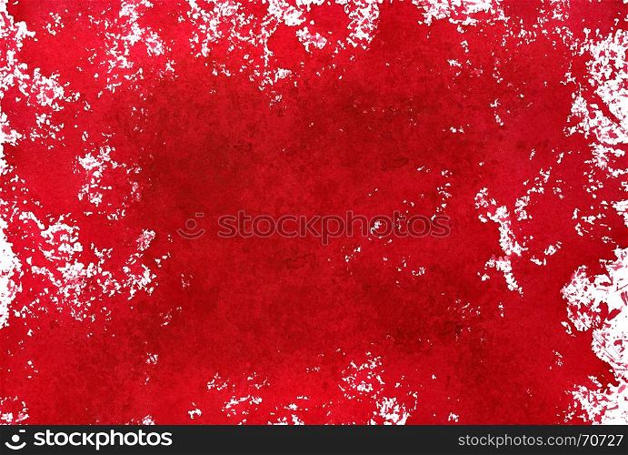 Texture with red stains. Grunge abstract background. Raster illustration