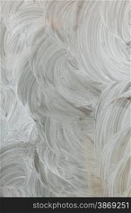 Textured abstract painting, white hand painted brushstroke background