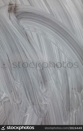 Textured abstract painting, white hand painted brushstroke background