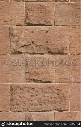 Textured bricks