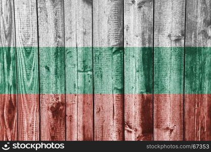 Textured flag of Bulgaria in nice colors