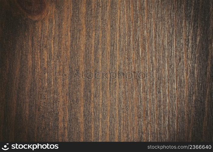Textures and patterns close up concept. Detailed closeup of brown wooden board texture. Detailed closeup of wooden board texture
