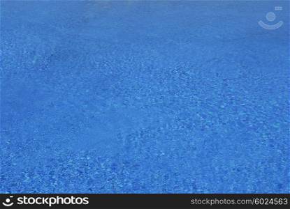 textures of a swimming pool blue water detail