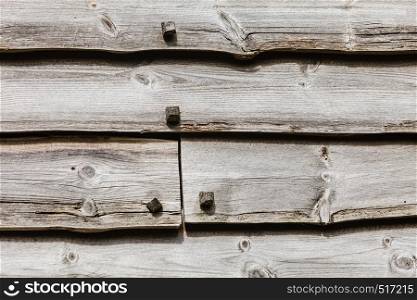 Textures, patterns and backgrounds concept. Light old wooden wall detail board closeup. Light wooden wall detail board closeup