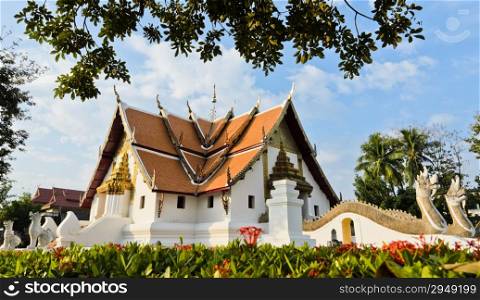 Thai Buddhist temple in Nan