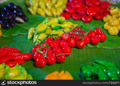 Thai dessert food stylish