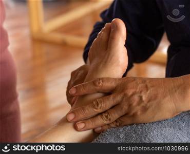 Thai foot massage