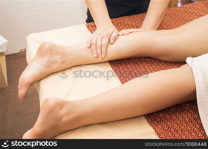 Thai massage spa concept