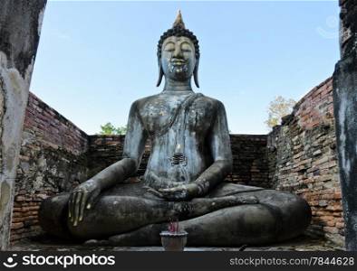 Thai Meditation Buddha statue