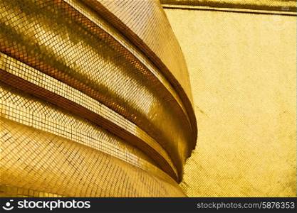 thailand abstract cross colors column incision wat palaces in the temple bangkok asia