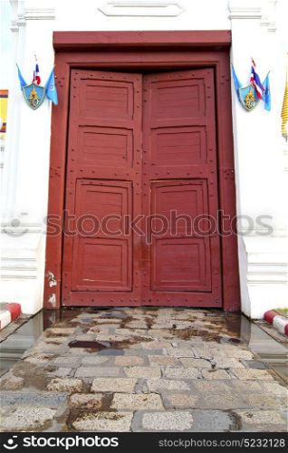 thailand and asia in bangkok temple abstract cross colors door wat palaces colors religion mosaic