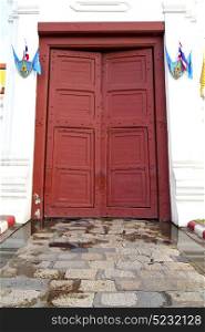 thailand and asia in bangkok temple abstract cross colors door wat palaces colors religion mosaic