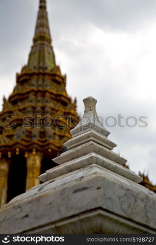 thailand asia in bangkok rain temple abstract cross colors roof wat palaces sky and colors religion mosaic