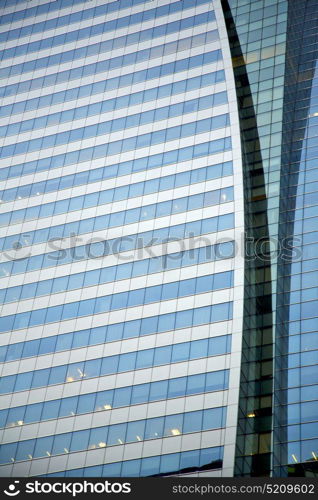 thailand bangkok office district palaces abstract modern building line sky