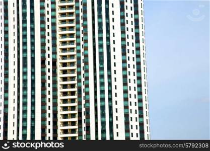 thailand bangkok office district palaces abstract modern building line sky terrace skyscraper reflex