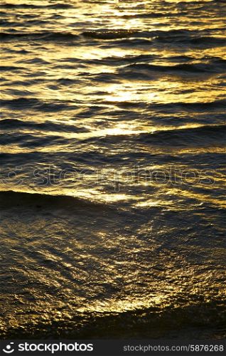 thailand kho tao bay abstract of a gold in water south china sea