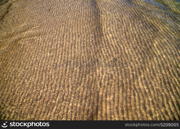 thailand kho tao bay abstract of a wet sand and the beach in south china sea