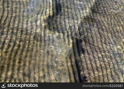 thailand kho tao bay abstract of a wet sand and the beach in south china sea