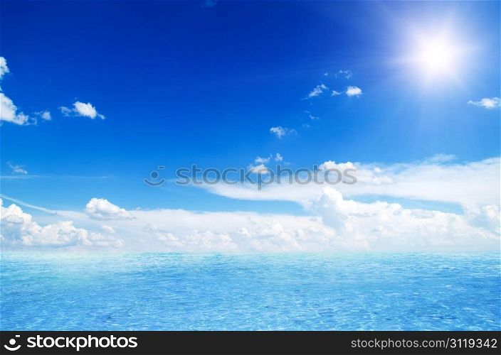 Thailand sea and perfect sky