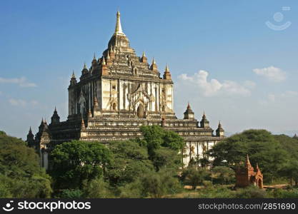 Thatbinnyu Temple, Bagan, Myanmar, Asia