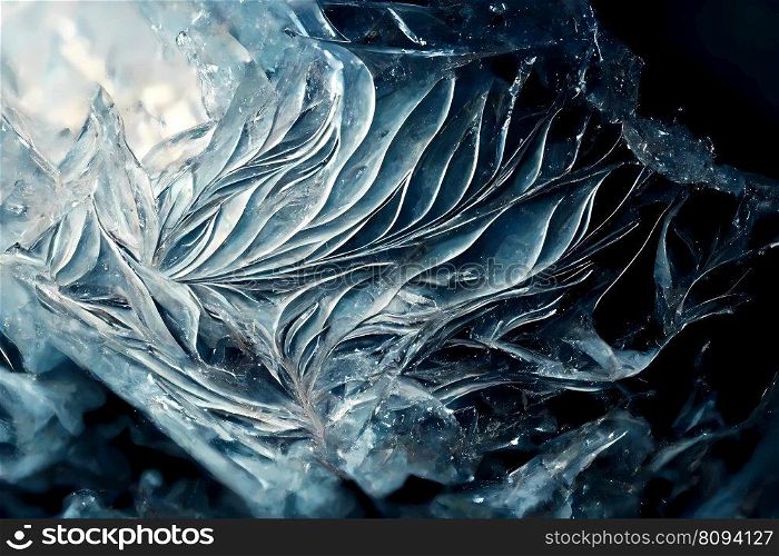 The abstract background of ice structure. High quality illustration. The abstract background of ice structure. Ice pattern