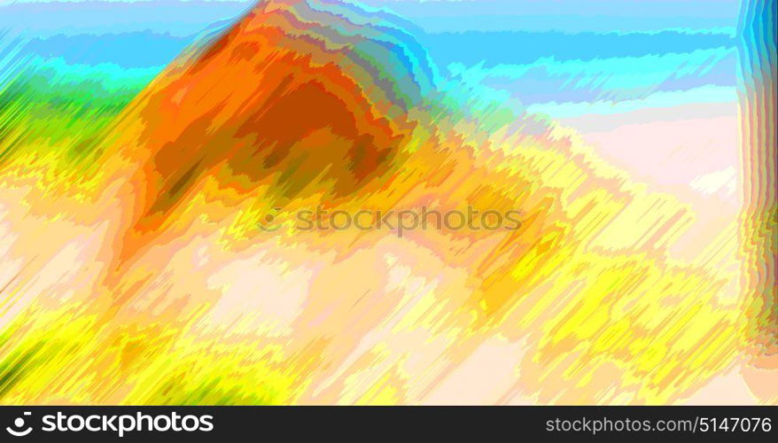 the abstract colors and blurred background