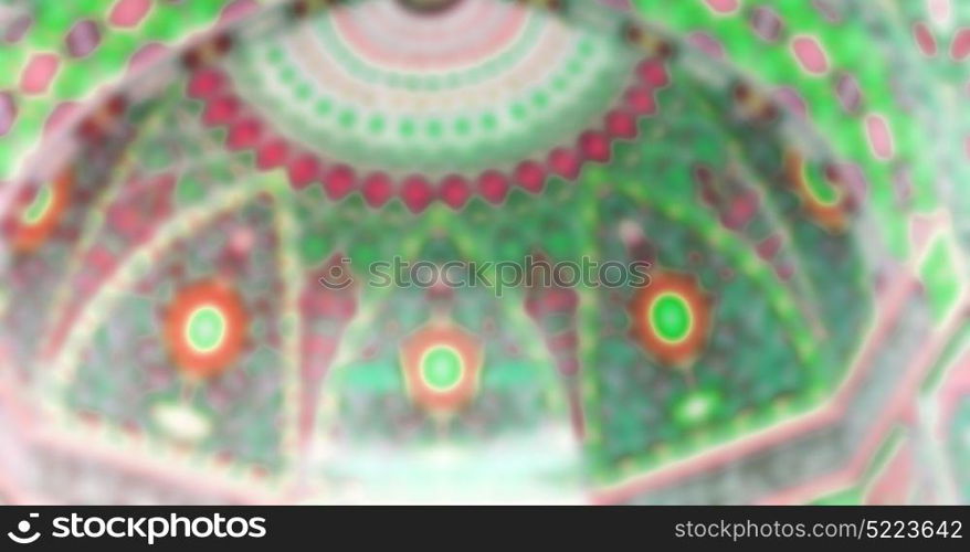 the abstract colors and blurred background