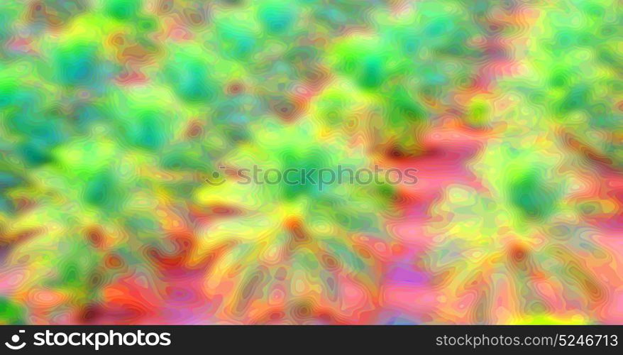 the abstract colors and blurred background