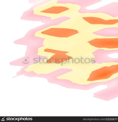 the abstract colors and blurred background