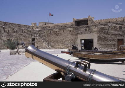 the Al Fahidi Fort in the old town in the city of Dubai in the Arab Emirates in the Gulf of Arabia.. ARABIA EMIRATES DUBAI