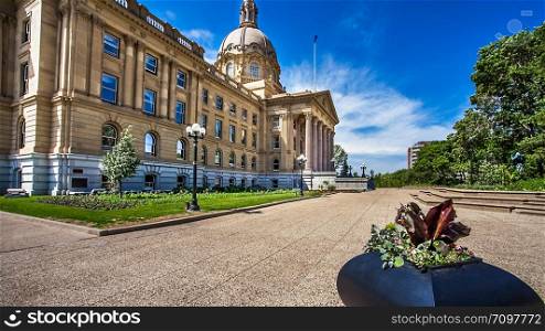 The Alberta Legislature Building Edmonton Alberta Canada. Alberta Legislature Building Edmonton Canada