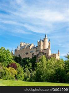 The Alcazar of Segovia is a stone fortification, located in the old city of Segovia, Spain.