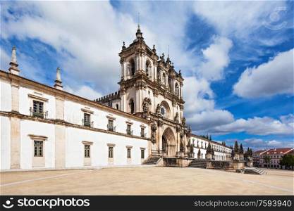 The Alcobaca Monastery is a Mediaeval Roman Catholic Monastery in Alcobaca, Portugal