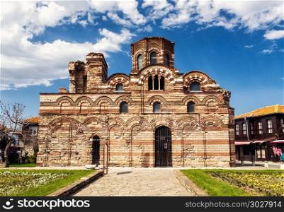 The Ancient City of Nesebar is a UNESCO World Heritage Site Bulgaria. Summer sunrise