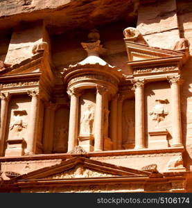 the antique site of petra in jordan one of the beautiful wonder of the world