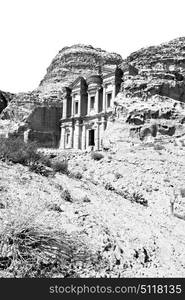 the antique site of petra in jordan the monastery beautiful wonder of the world