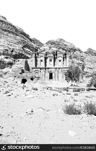 the antique site of petra in jordan the monastery beautiful wonder of the world