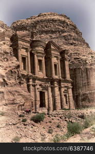 the antique site of petra in jordan the monastery beautiful wonder of the world